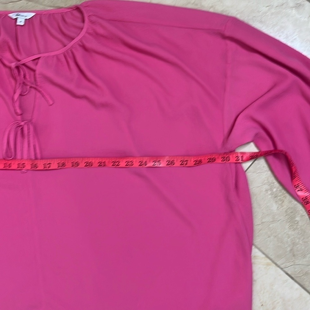 ⭐️ Reitmans pink 3/4 sleeve top- size 3X - Picture 4 of 9